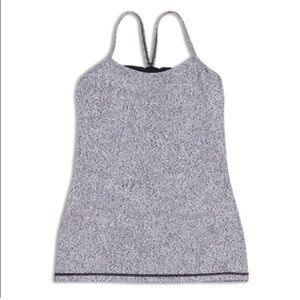 Lululemon Power Y Racerback Tank Top in Grey